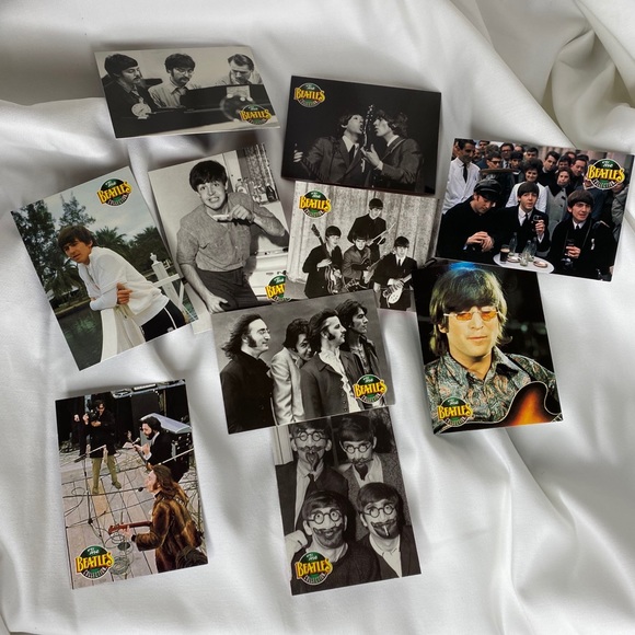 EUC Vintage Beatles 10 Pack Collectors Cards - Picture 2 of 6